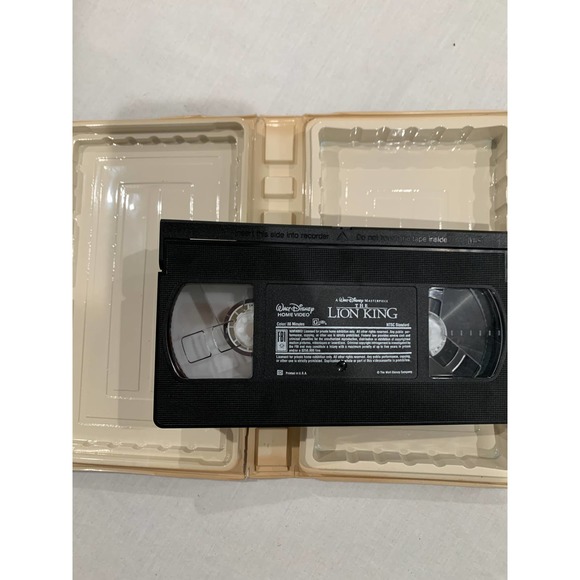 Walt Disney's Masterpiece Collection The Lion King VHS 1994 The Original! - Picture 9 of 9